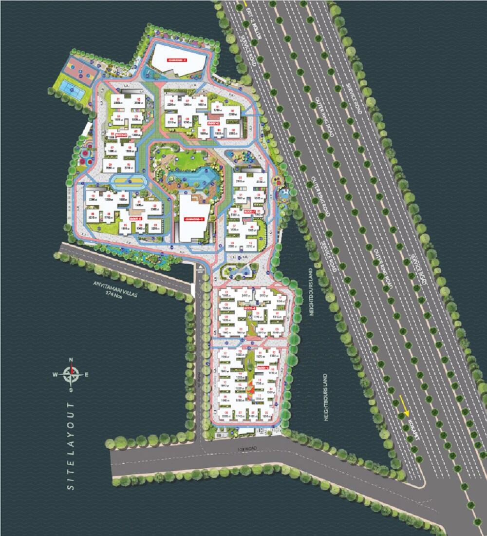 Anvita Ivana master plan