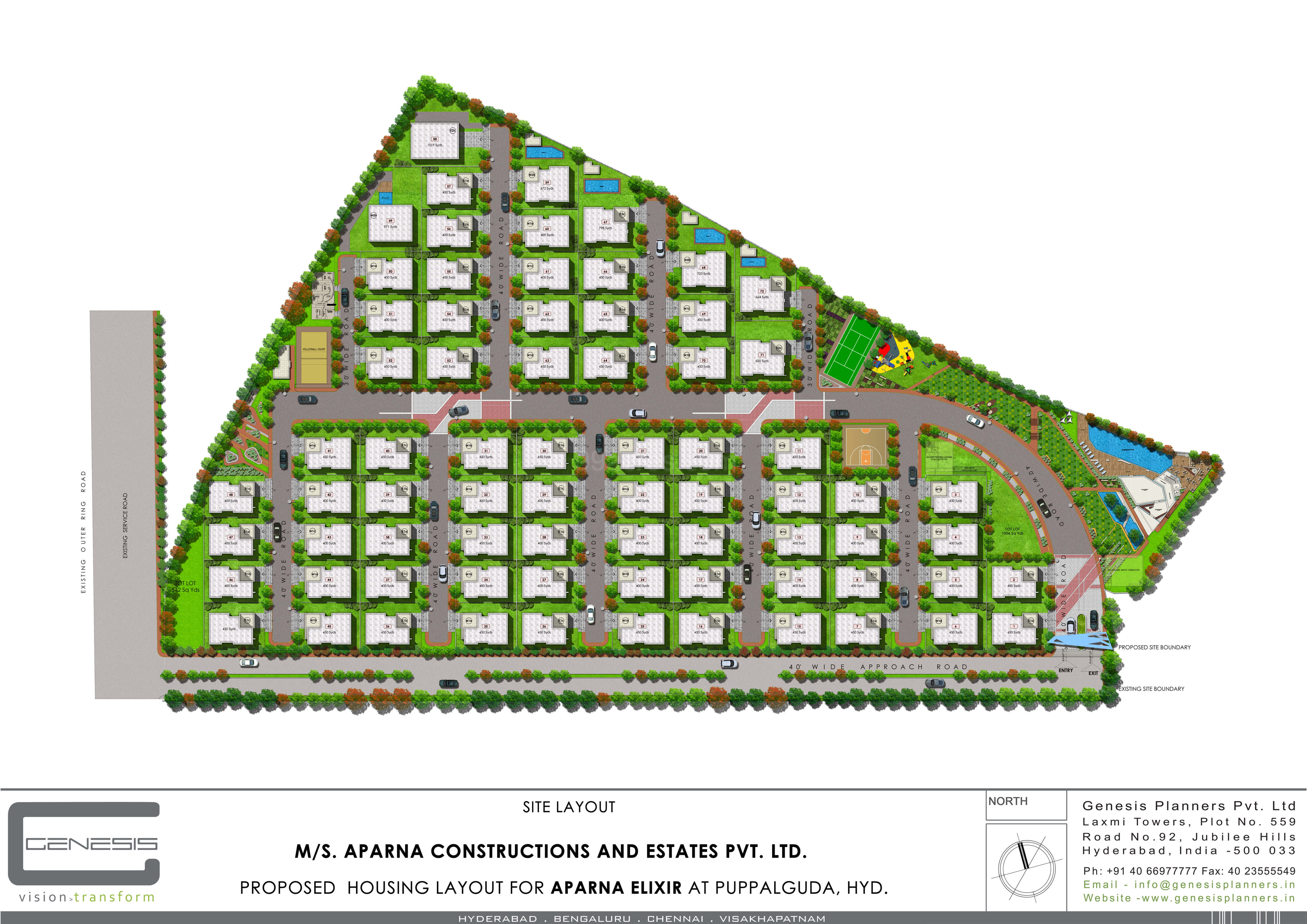 Aparna Elixir master plan