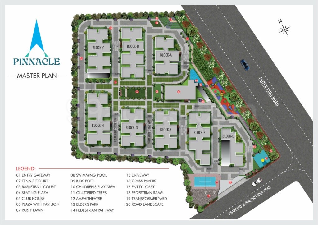 Hallmark Hampton Pinnacle master plan